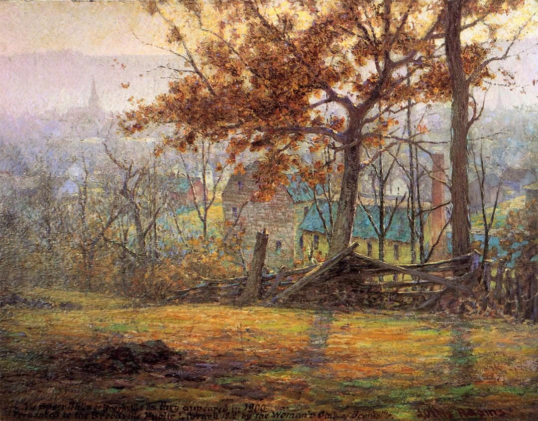 John Ottis Adams The Old Mills of Brookville